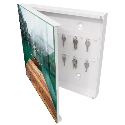 Armoire à clés design Lac de montagne
