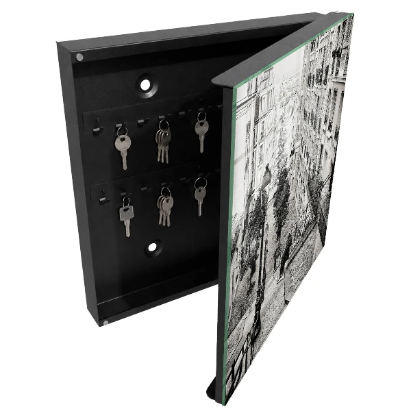 Armoire à clés décorative Charme urbain