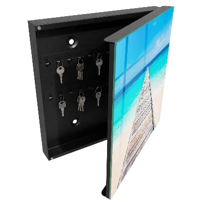 Armoire à clés décorative Havre de mer