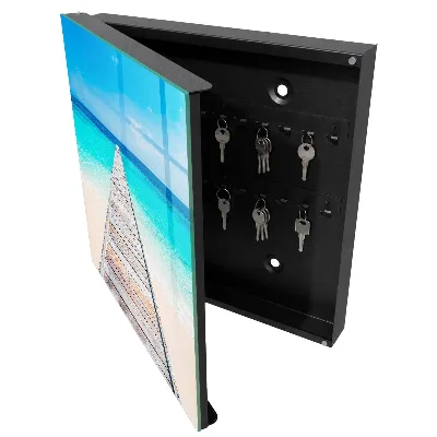 Armoire à clés décorative Havre de mer