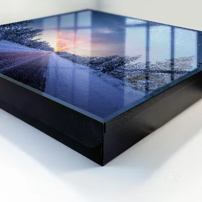 Armoire à clés décorative Des étoiles au-dessus de la route
