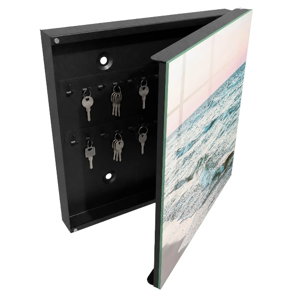 Armoire à clés design Vagues de la mer