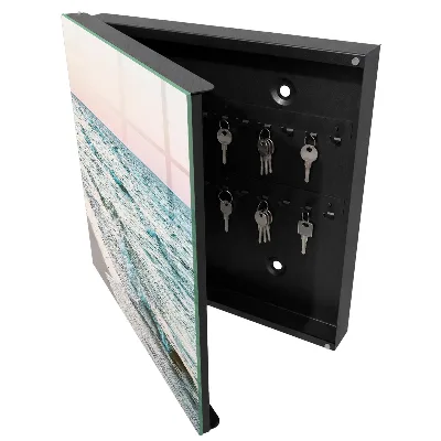 Armoire à clés design Vagues de la mer