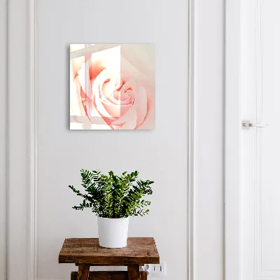 Armoire à clés design Rose romantique