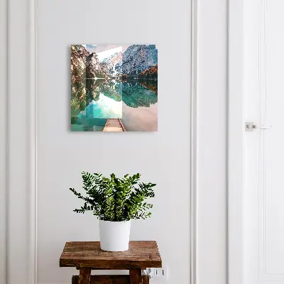 Armoire à clés décorative Paysage de montagne