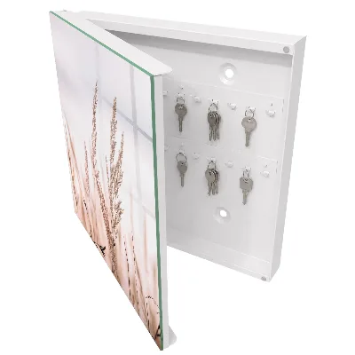 Armoire à clés design Herbes dans le vent