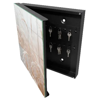 Armoire à clés design Épis de maïs d'automne