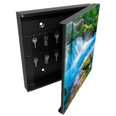 Armoire à clés décorative Une rivière calme