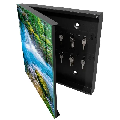 Armoire à clés décorative Une rivière calme