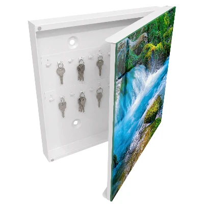 Armoire à clés décorative Une rivière calme