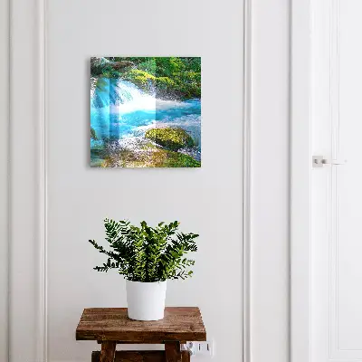 Armoire à clés décorative Une rivière calme