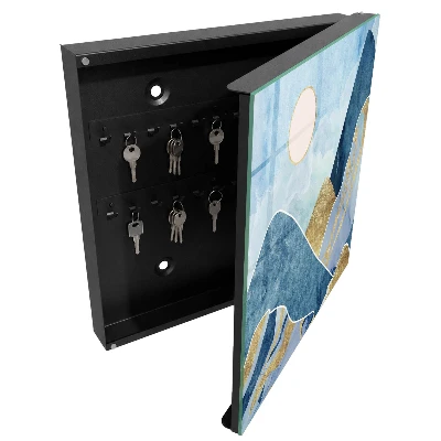 Armoire à clés design Paysage de montagne