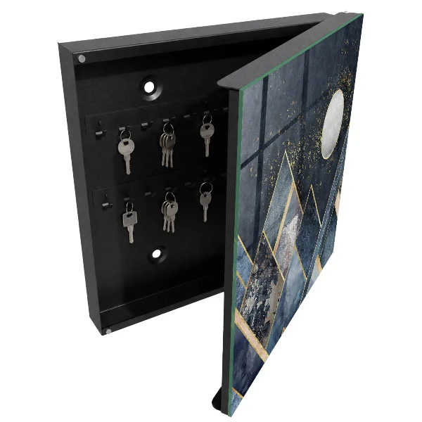 Armoire à clés décorative Géométrie du ciel