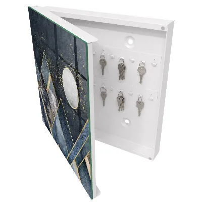 Armoire à clés décorative Géométrie du ciel