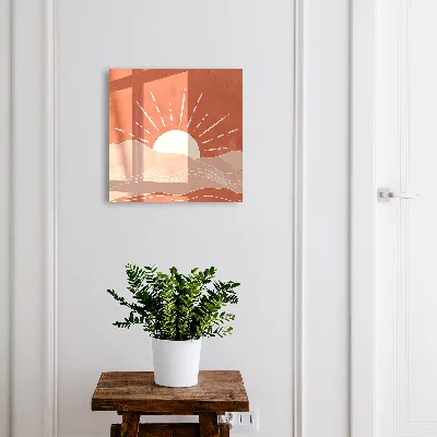Armoire à clés design Aube orange