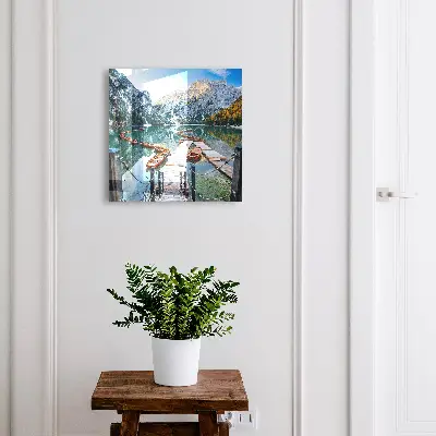 Boîte à clés murale décorative Paysage de montagne