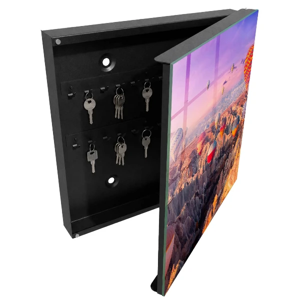 Armoire à clés décorative Des ballons dans l'air