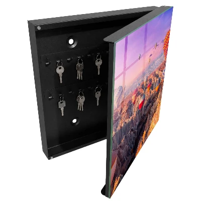 Armoire à clés décorative Des ballons dans l'air
