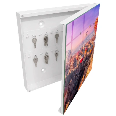 Armoire à clés décorative Des ballons dans l'air