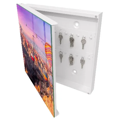 Armoire à clés décorative Des ballons dans l'air