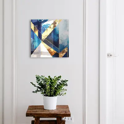 Armoire à clés design Élégance bleue