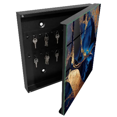Armoire à clés décorative Marbre de nuit