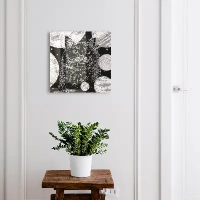 Armoire à clés décorative Chat de l'espace
