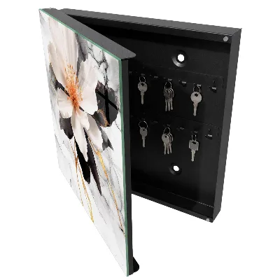 Armoire à clés décorative Charme floral