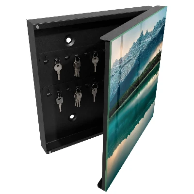 Armoire à clés design Reflet de la montagne
