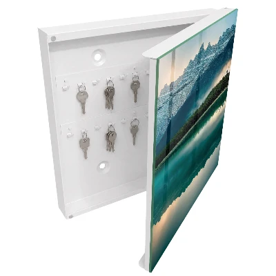 Armoire à clés design Reflet de la montagne