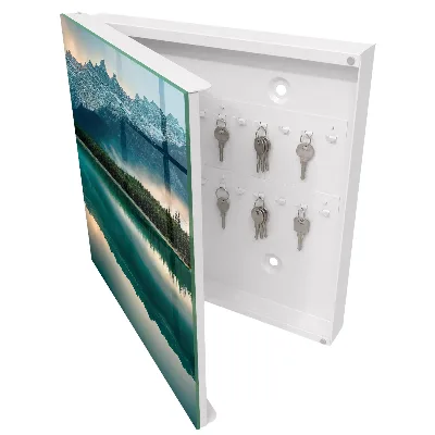 Armoire à clés design Reflet de la montagne