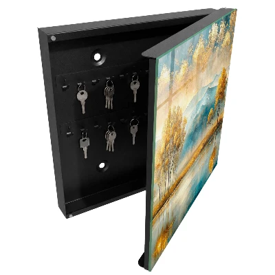 Armoire à clés décorative Harmonie automnale