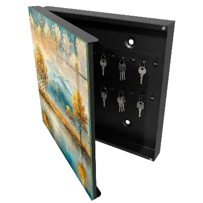 Armoire à clés décorative Harmonie automnale