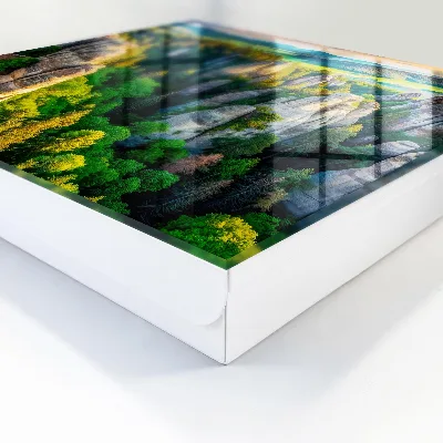 Armoire à clés design Rochers et forêt