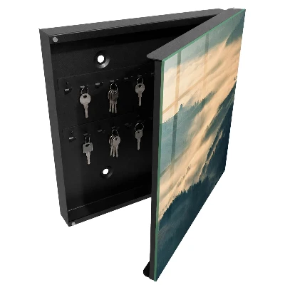 Armoire à clés design Collines brumeuses