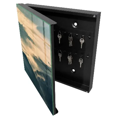 Armoire à clés design Collines brumeuses