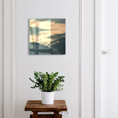 Armoire à clés design Collines brumeuses