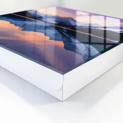 Boîte à clés murale décorative Monde montagneux