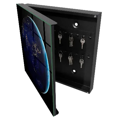 Armoire à clés design Terre de la Nuit