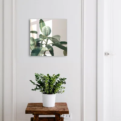 Boîte à clés murale décorative Feuilles de ficus
