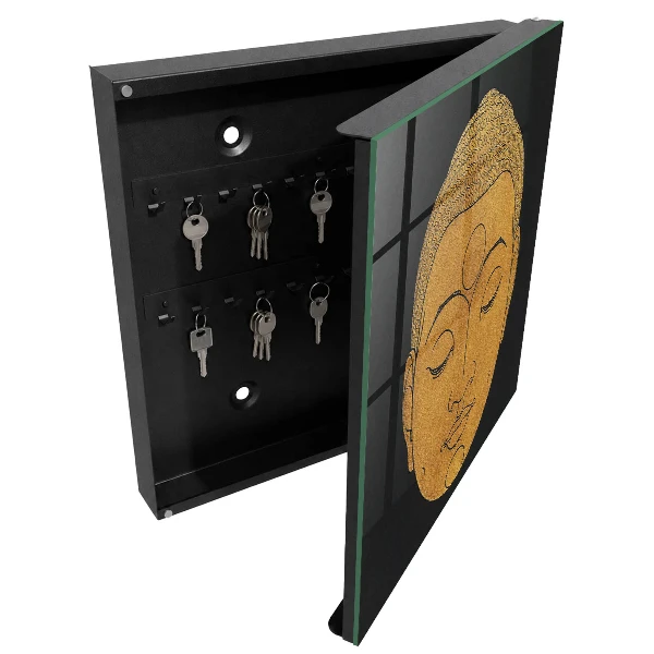 Armoire à clés design Méditation silencieuse