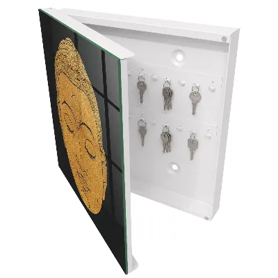 Armoire à clés design Méditation silencieuse