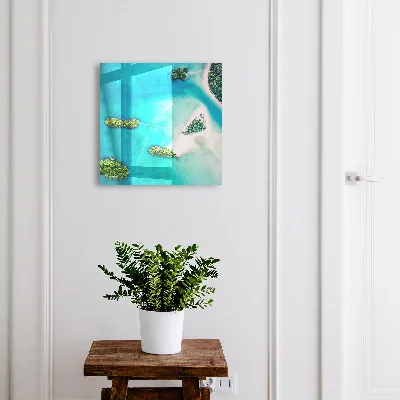 Armoire à clés décorative Plages exotiques