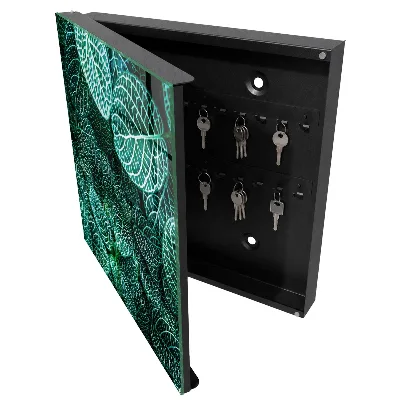 Armoire à clés design Motifs verts