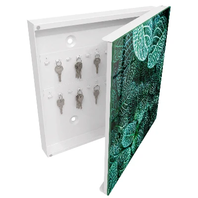Armoire à clés design Motifs verts