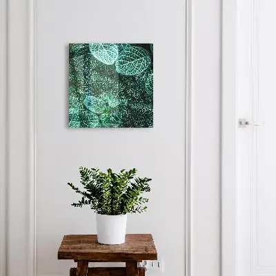 Armoire à clés design Motifs verts
