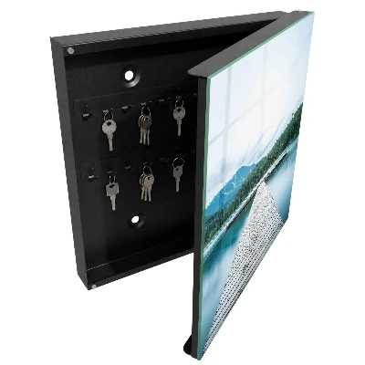 Armoire à clés décorative Lac de la Tranquillité