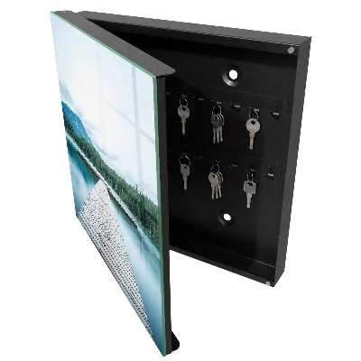 Armoire à clés décorative Lac de la Tranquillité