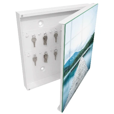 Armoire à clés décorative Lac de la Tranquillité