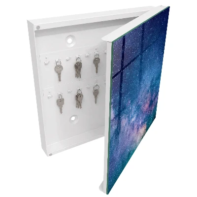 Armoire à clés décorative Nuit cosmique